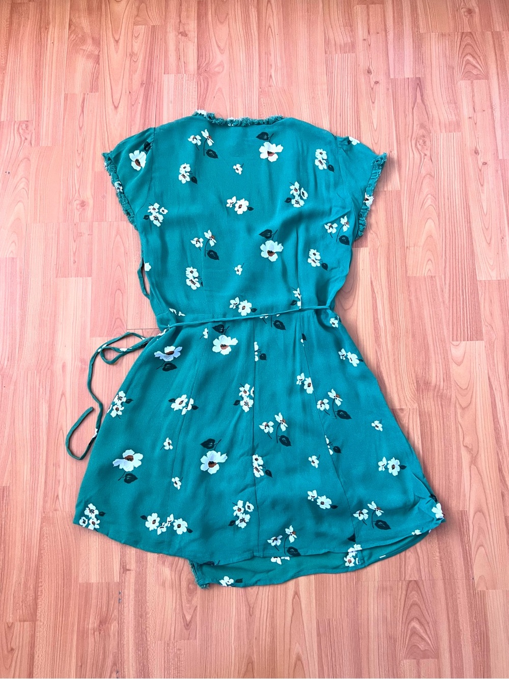 Reformation Garnet Floral Print Wrap Dress - Picture 7 of 10